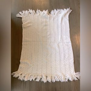 SOLD!Vintage Handmade Small Throw Blanket